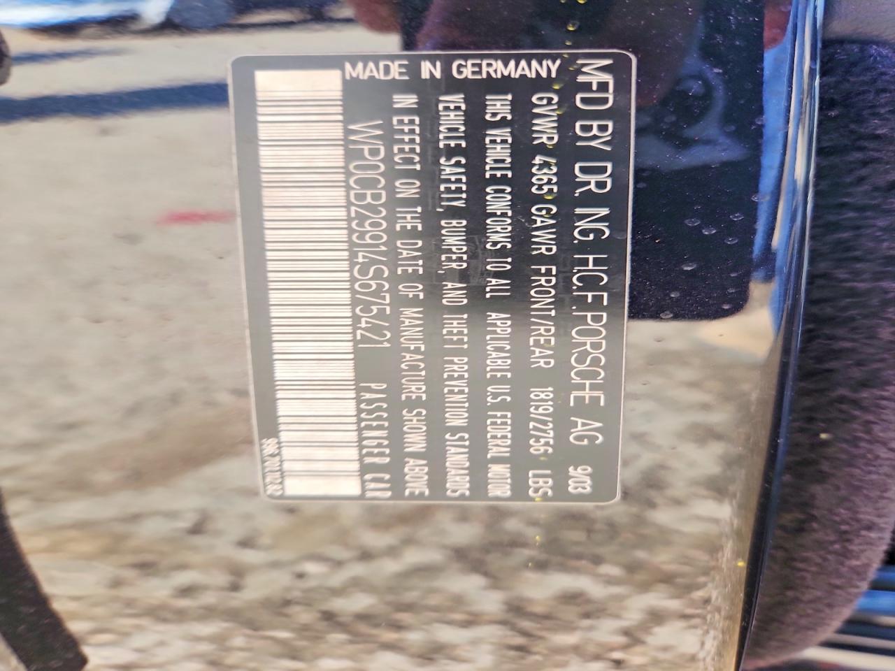 2004 PORSCHE 911