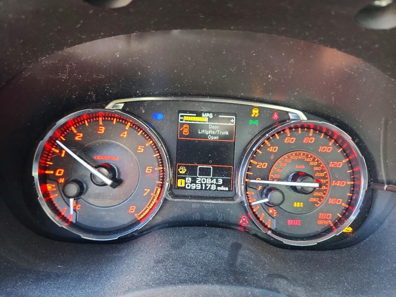 2015 SUBARU WRX