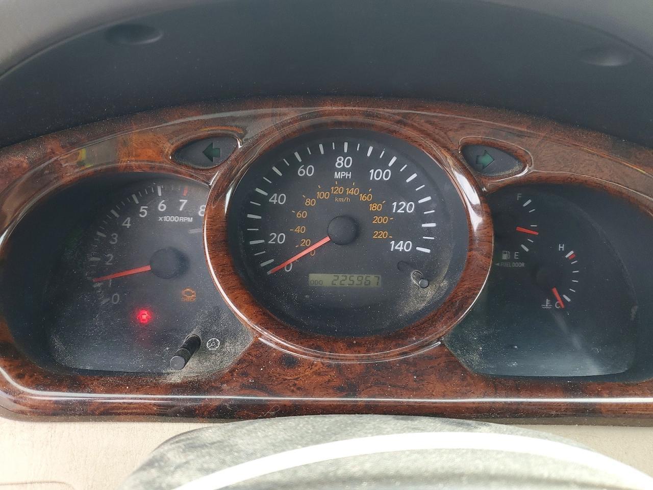 2001 TOYOTA HIGHLANDER