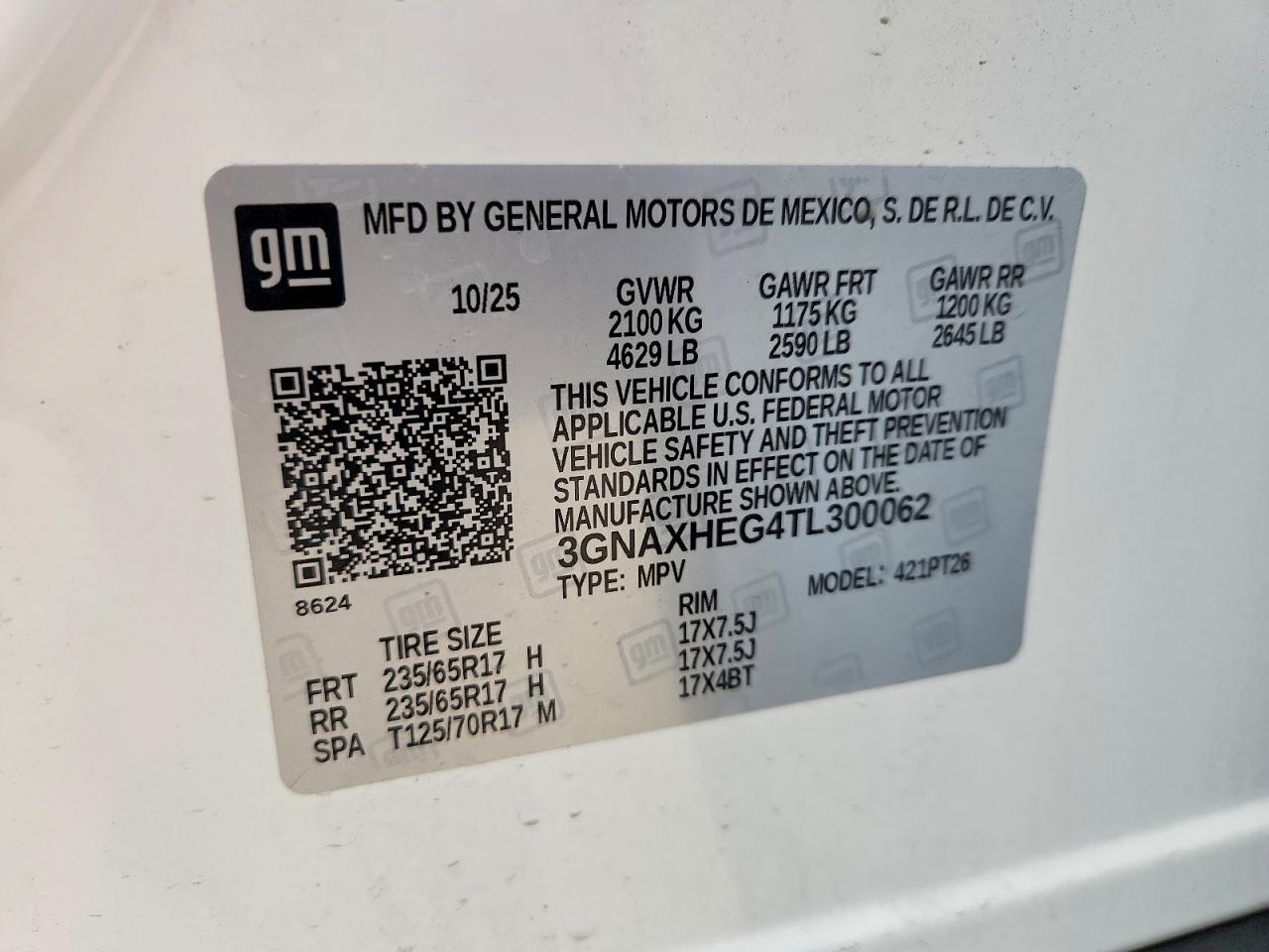 2026 CHEVROLET EQUINOX