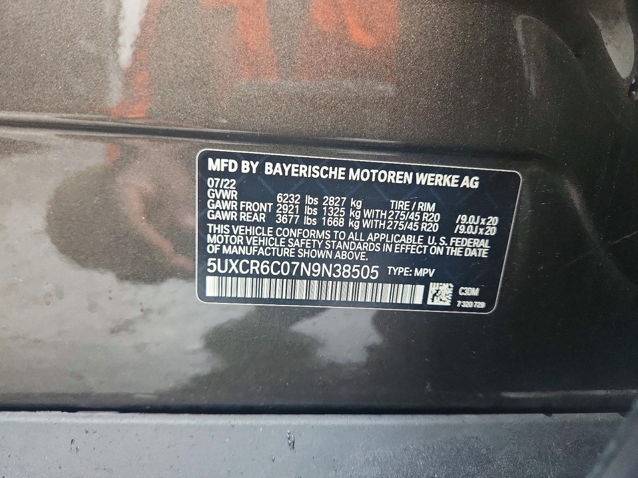 2022 BMW X5