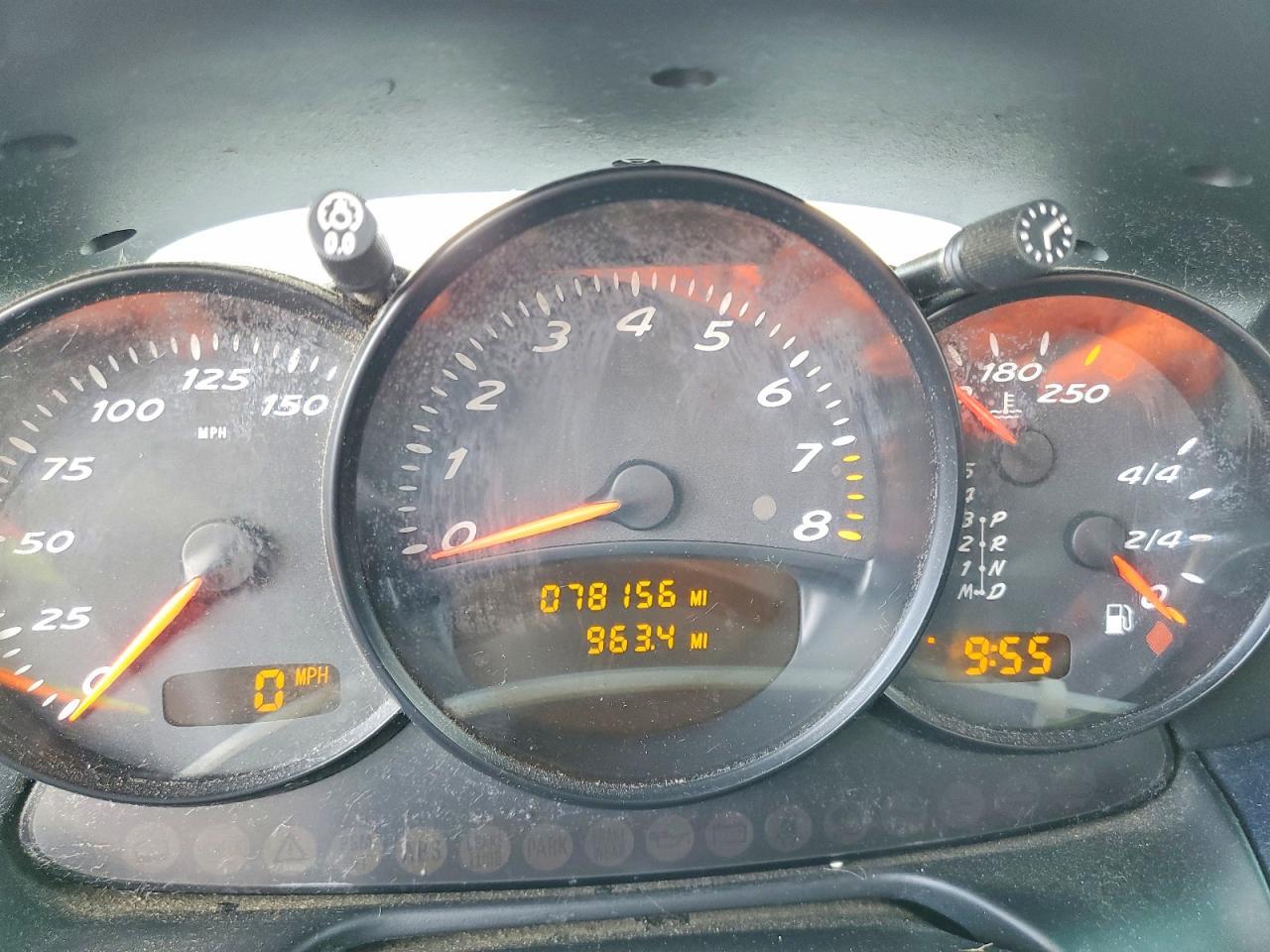 2001 PORSCHE Boxster