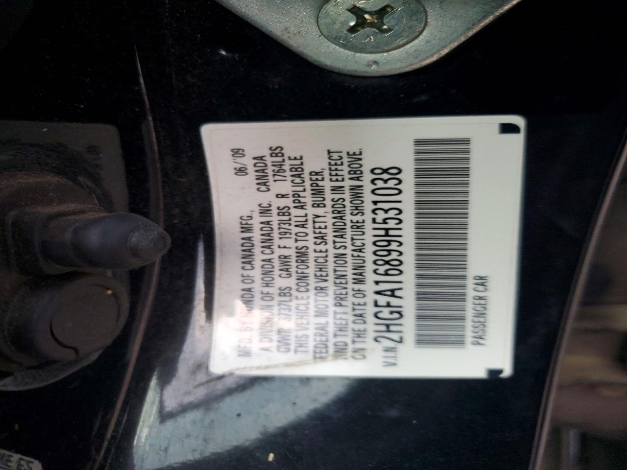2009 HONDA CIVIC