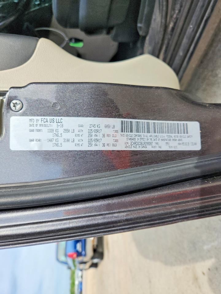 2018 DODGE GRAND CARAVAN