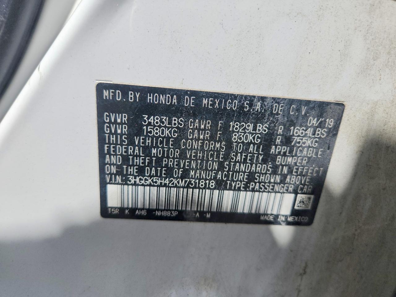 2019 HONDA FIT