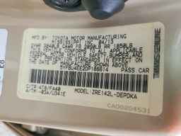 2013 TOYOTA COROLLA