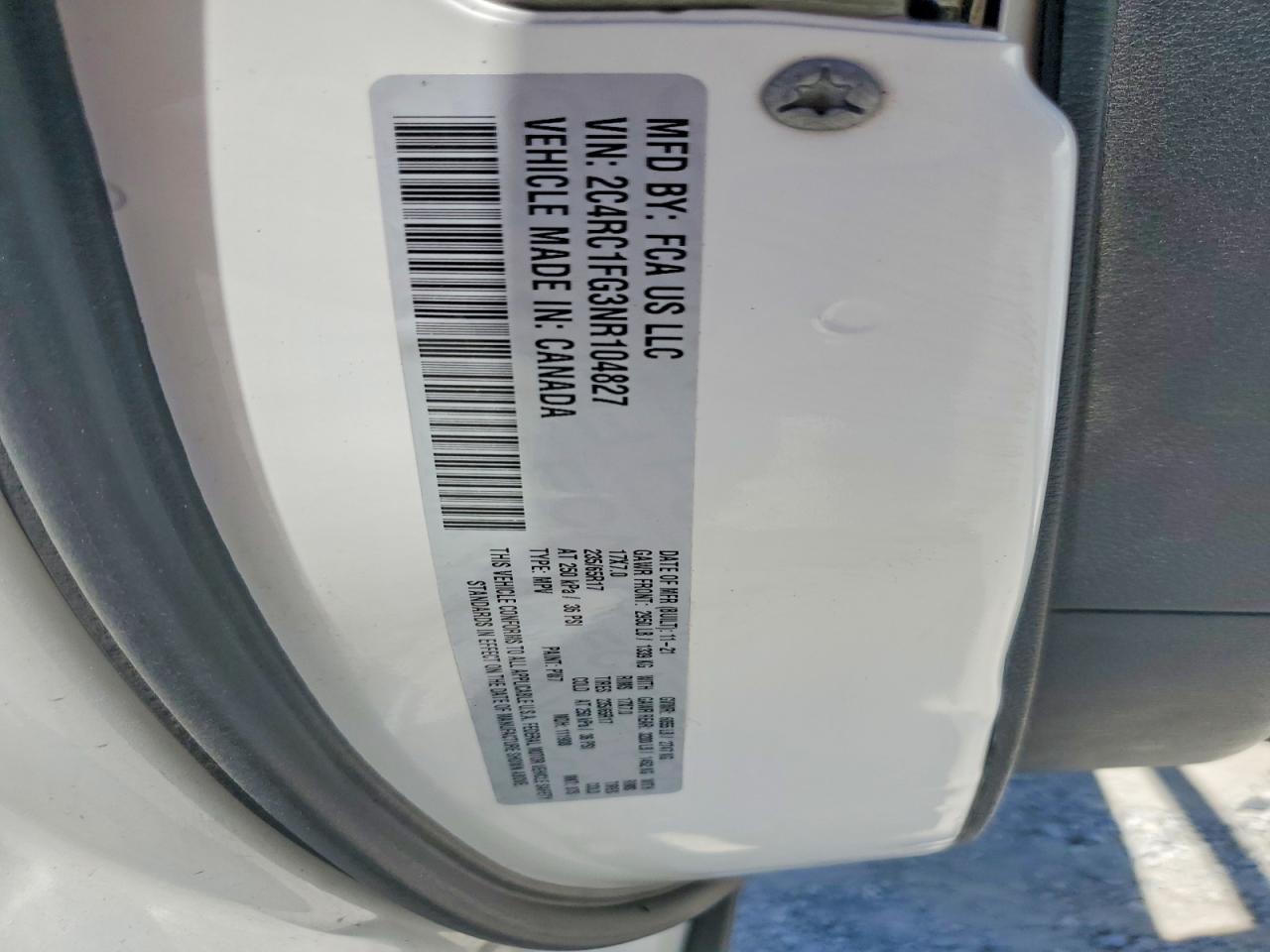 2022 CHRYSLER Pacifica