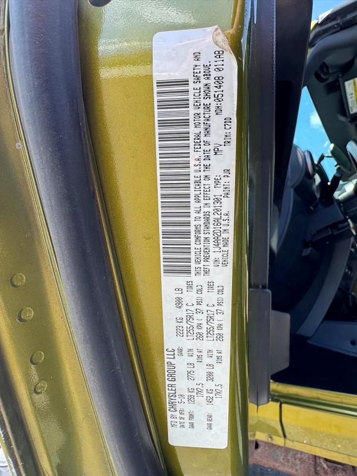 2010 JEEP WRANGLER