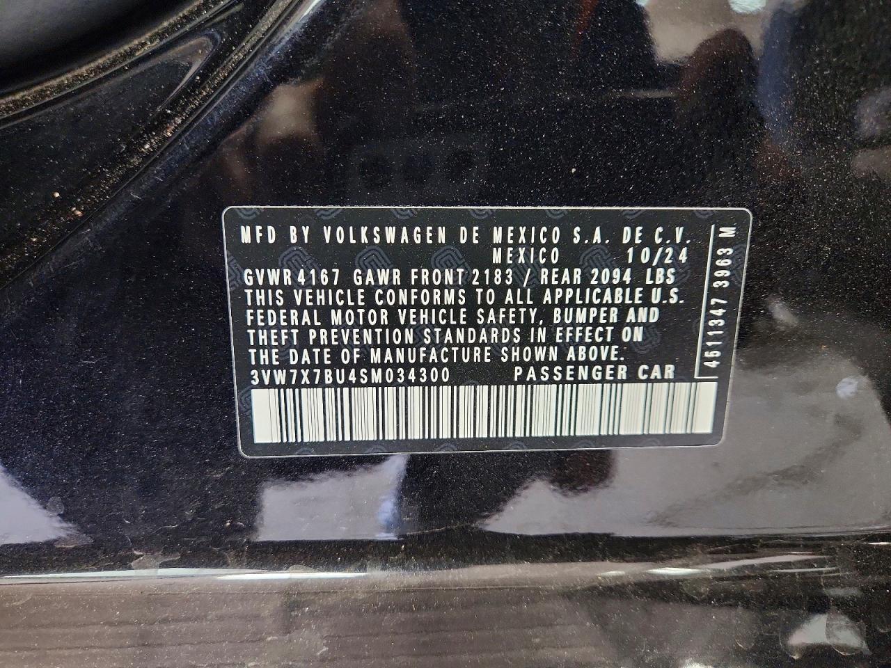 2025 VOLKSWAGEN JETTA