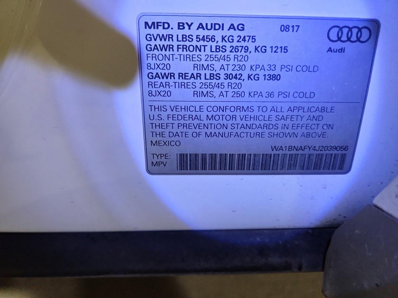 2018 AUDI Q5