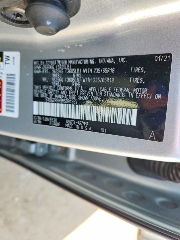 2021 TOYOTA HIGHLANDER