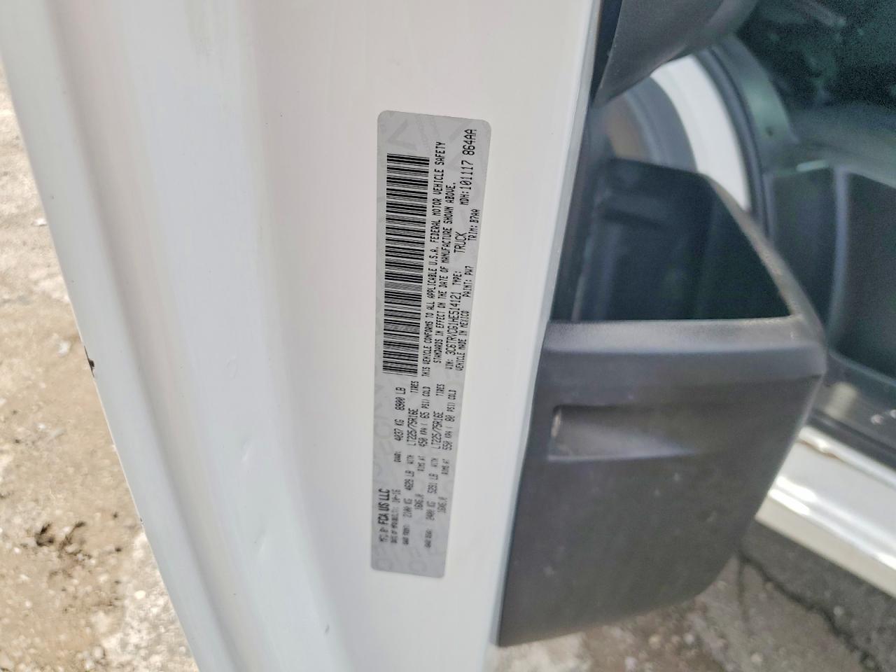 2017 RAM ProMaster 2500