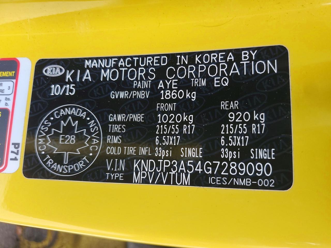 2016 KIA SOUL