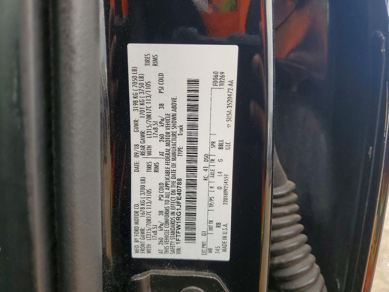 2018 FORD F-150 Lightning