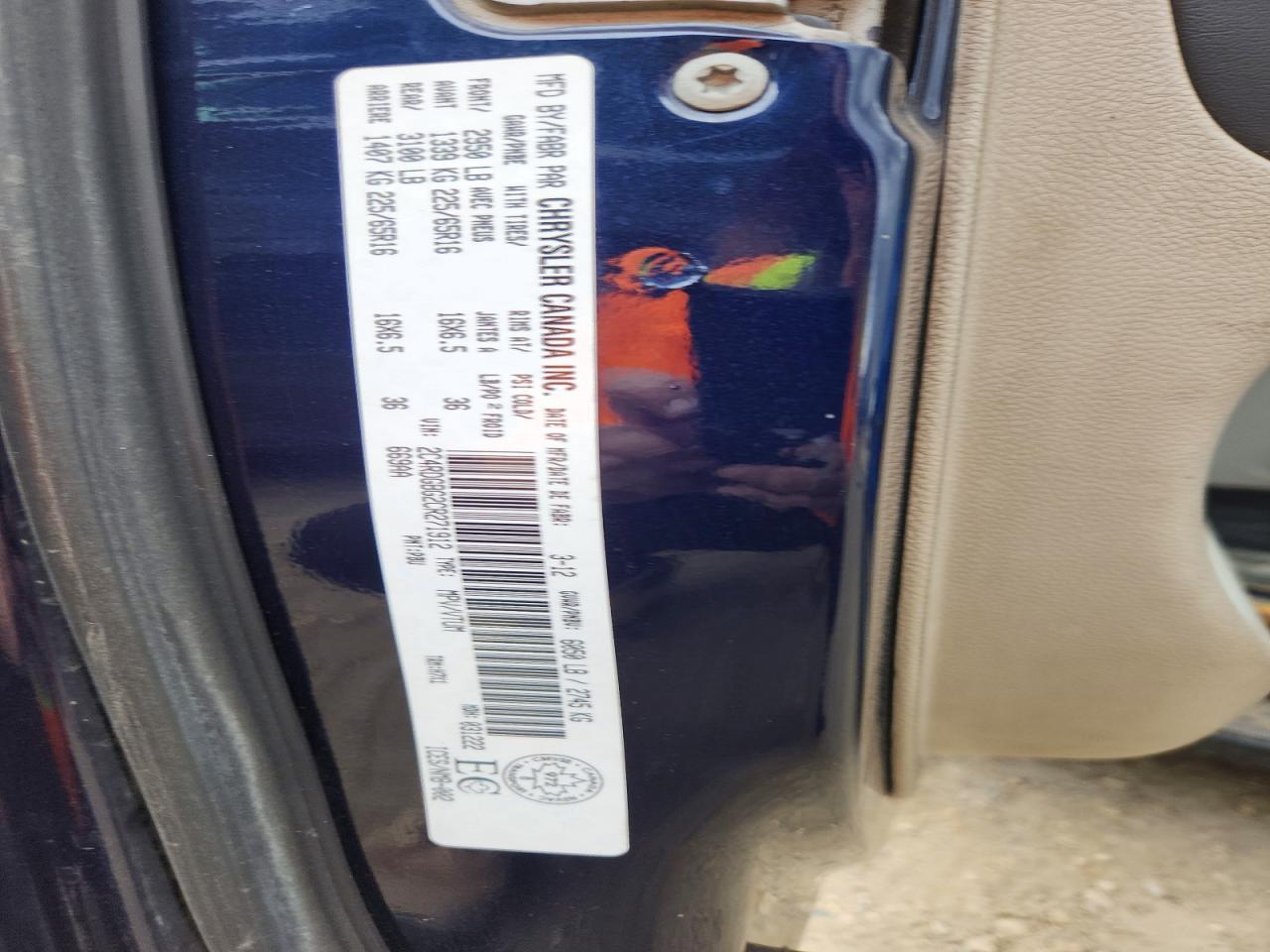 2012 DODGE GRAND CARAVAN