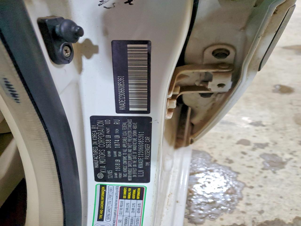 2006 KIA RIO