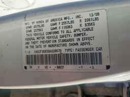 2009 HONDA ACCORD