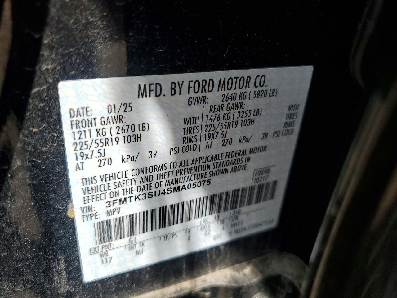2025 FORD Mustang Mach-E
