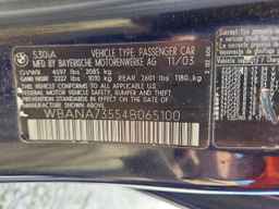 2004 BMW 5 series