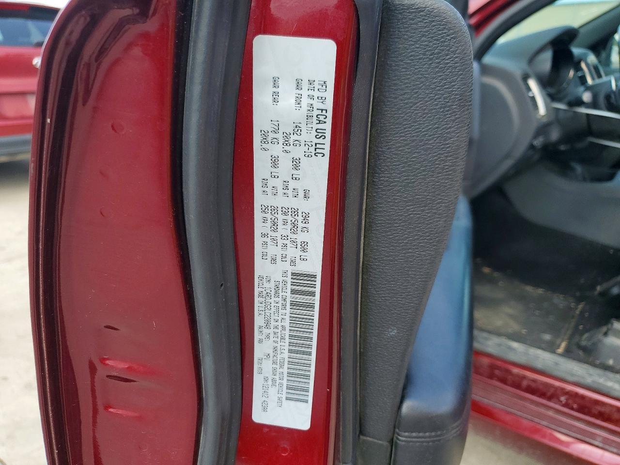 2020 DODGE DURANGO
