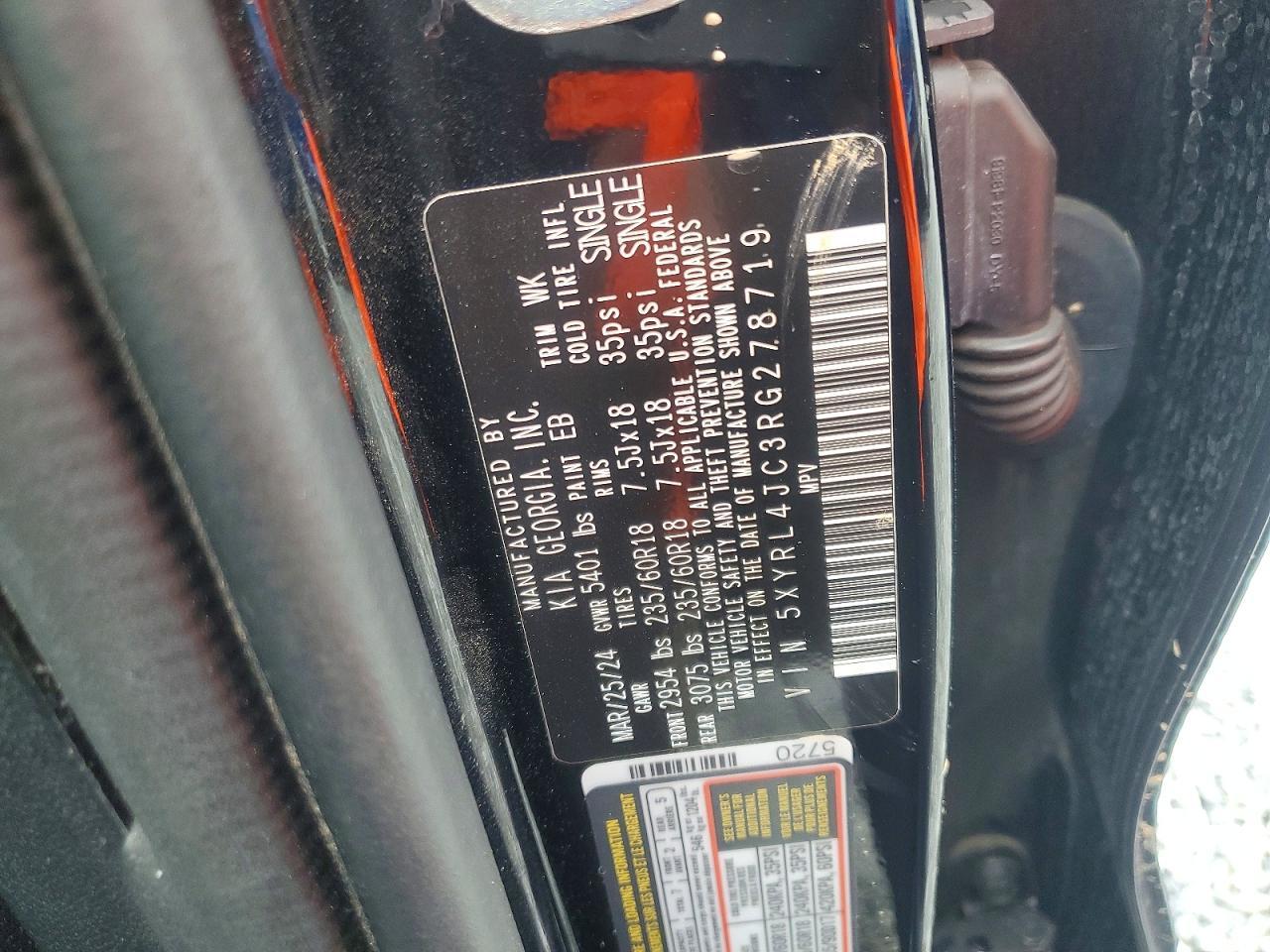 2024 KIA SORENTO