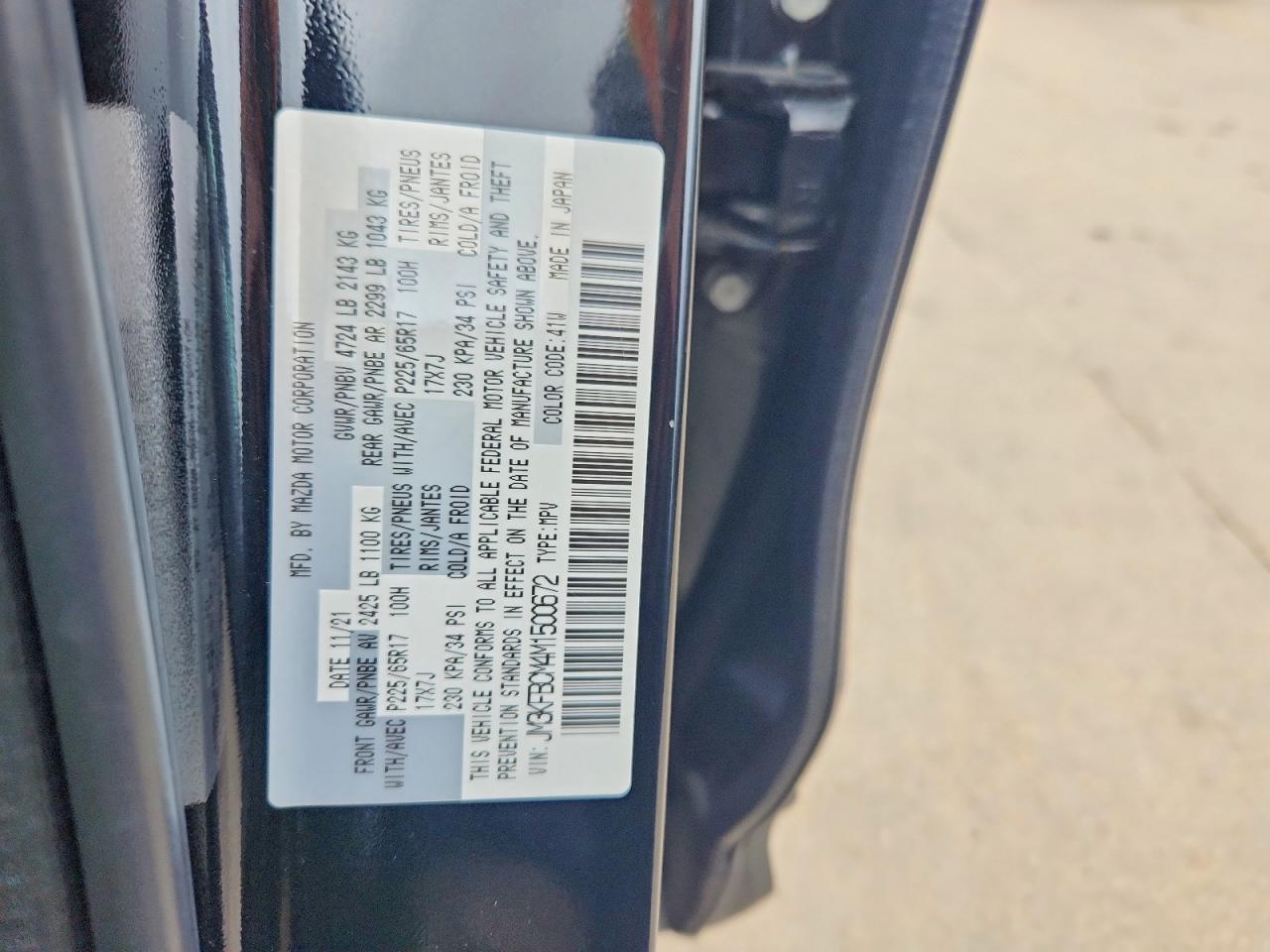 2021 MAZDA CX-5
