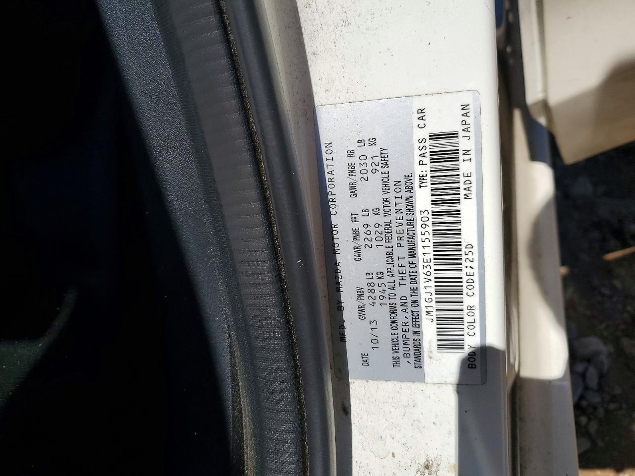 2014 MAZDA 6