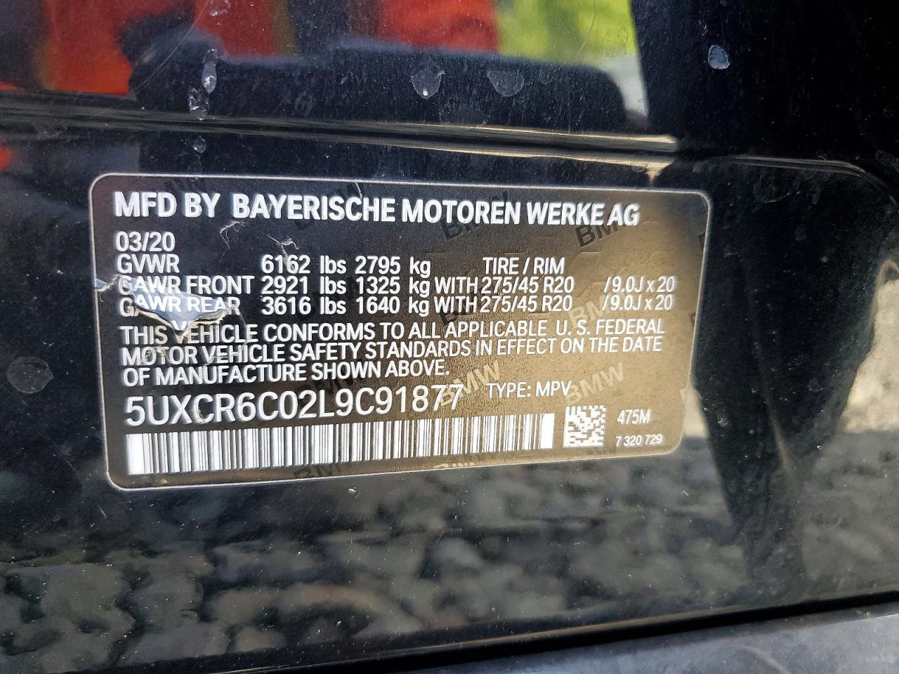 2020 BMW X5
