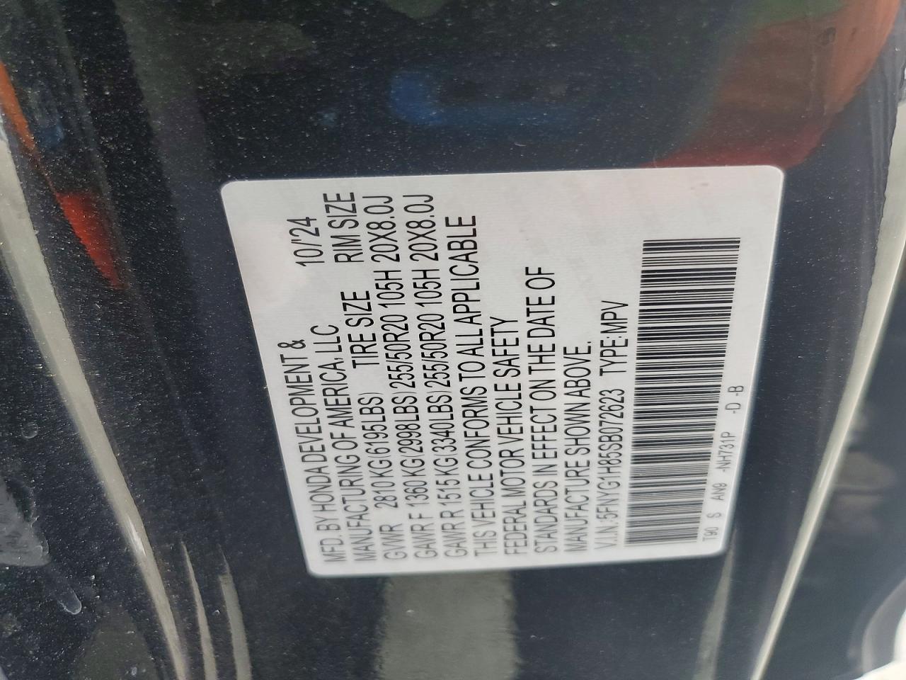 2025 HONDA PILOT