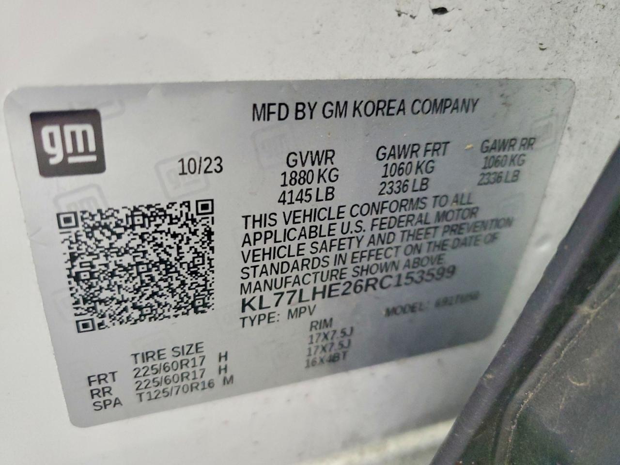 2024 CHEVROLET TRAX