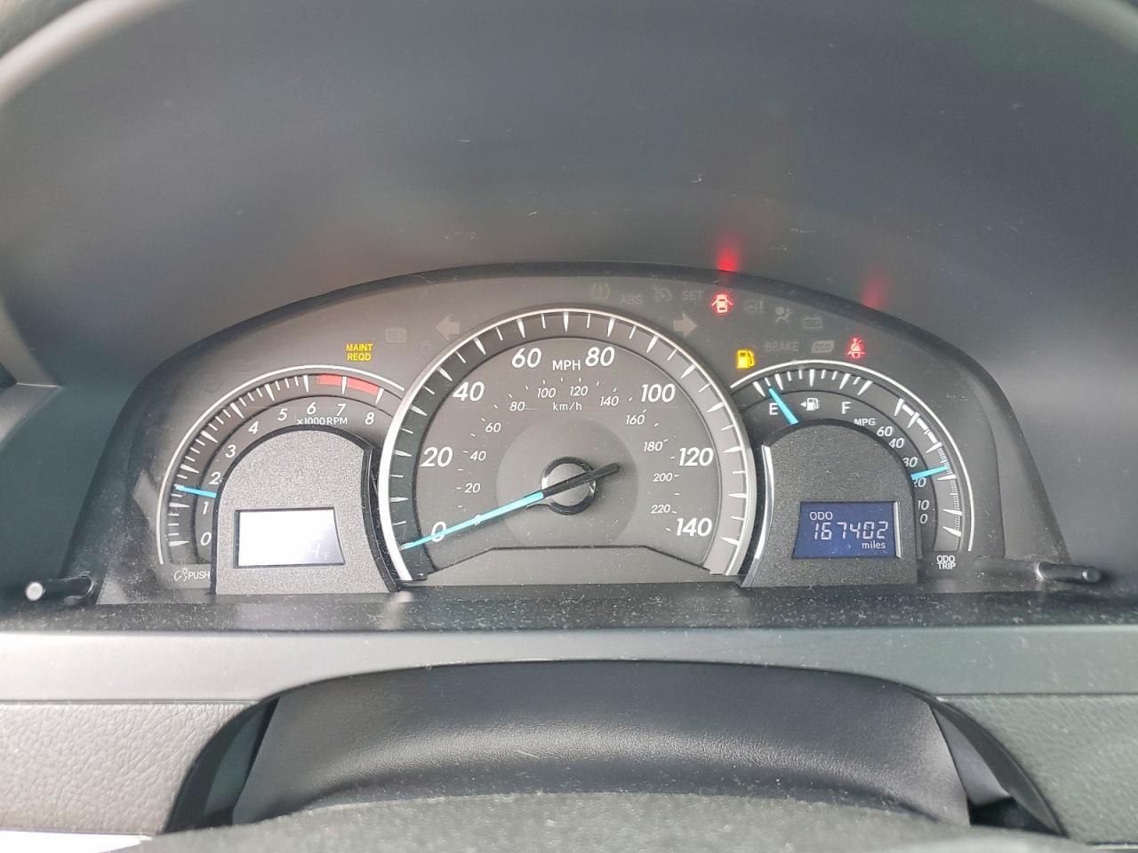 2012 TOYOTA CAMRY