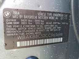 2012 BMW 7 series