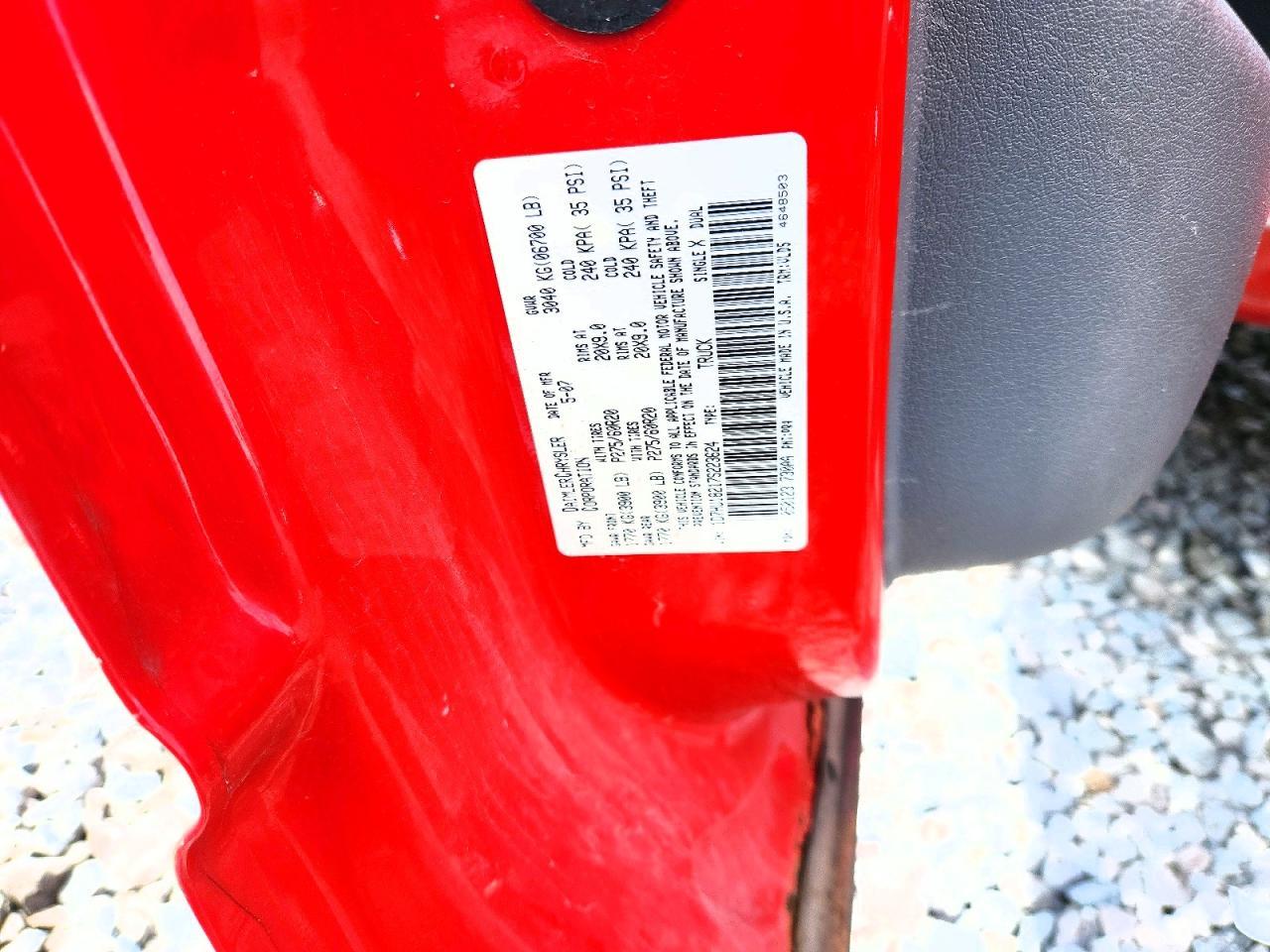 2007 DODGE RAM 1500