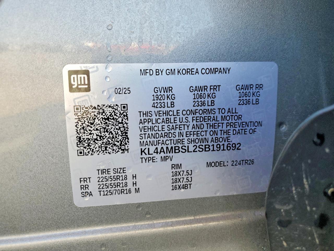 2025 BUICK Encore GX