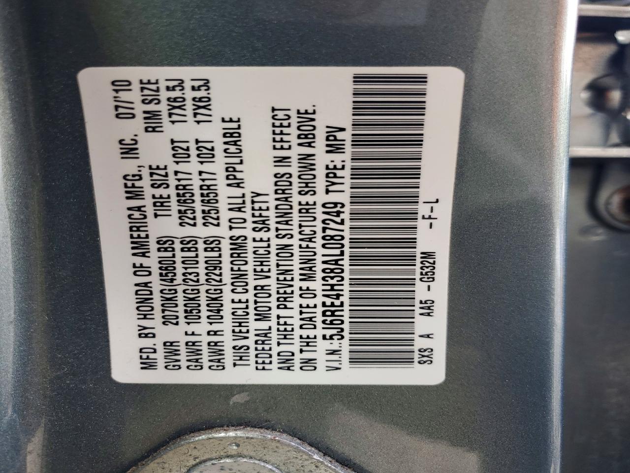 2010 HONDA CR-V