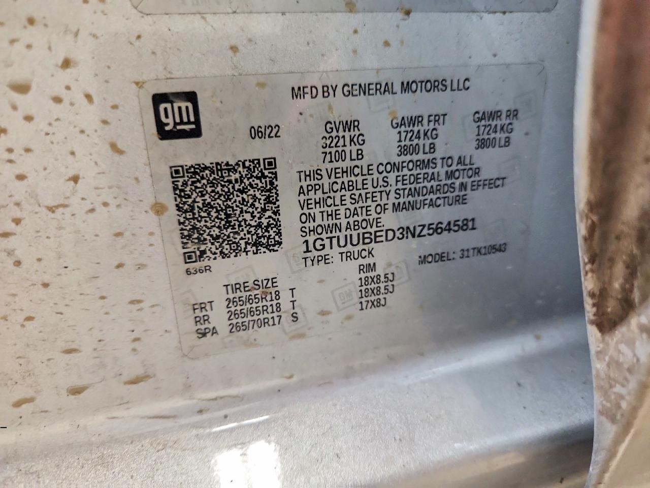 2022 GMC Sierra