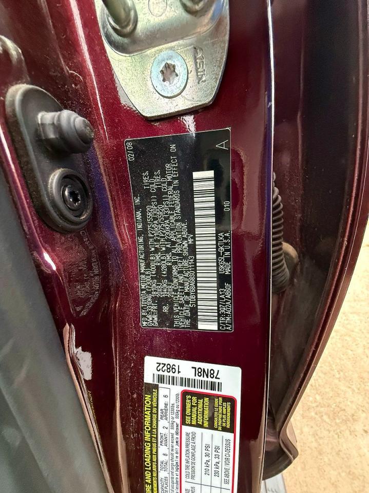 2008 TOYOTA Sequoia