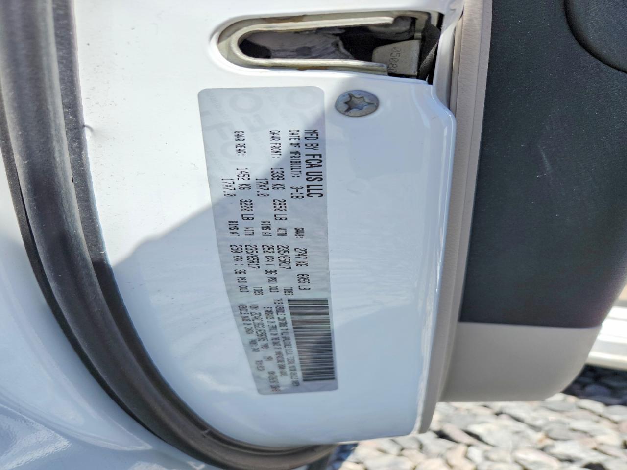 2018 CHRYSLER Pacifica