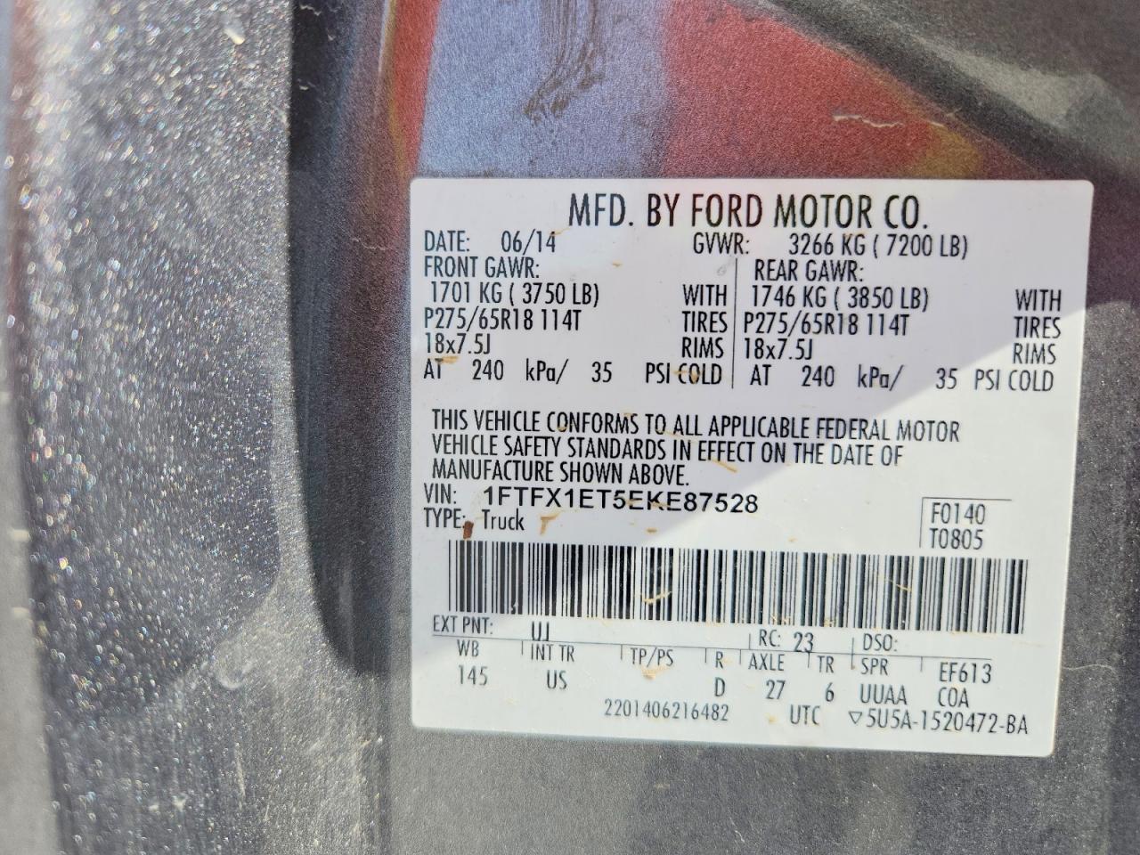 2014 FORD F-150
