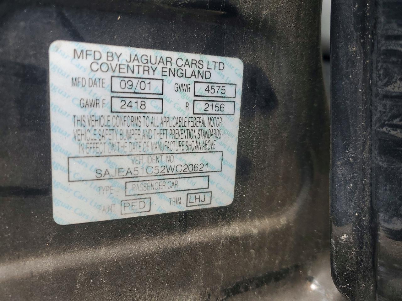 2002 JAGUAR X-Type