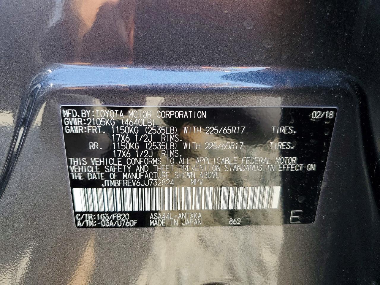 2018 TOYOTA RAV4