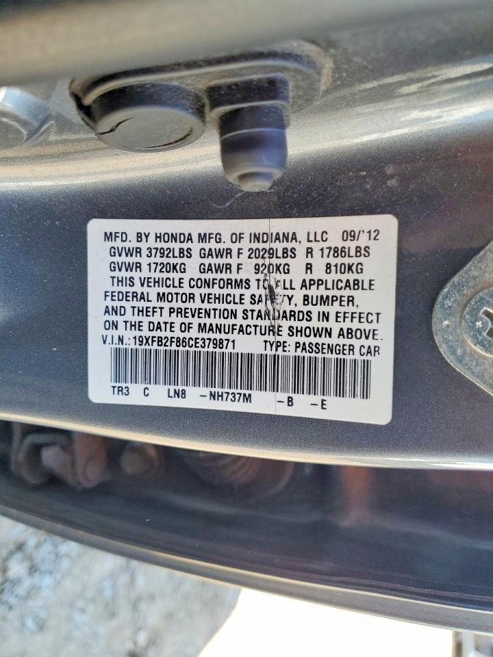 2012 HONDA CIVIC