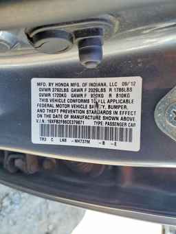 2012 HONDA CIVIC
