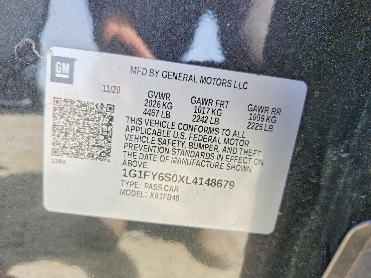 2020 CHEVROLET Bolt EV