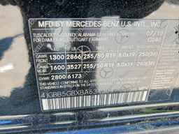 2011 MERCEDES-BENZ ML-Class