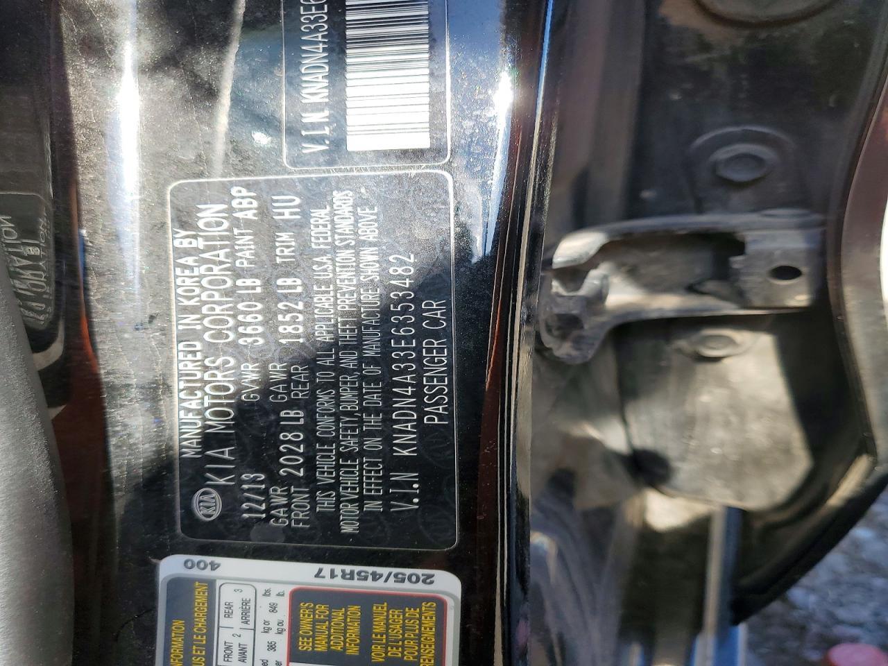 2014 KIA RIO