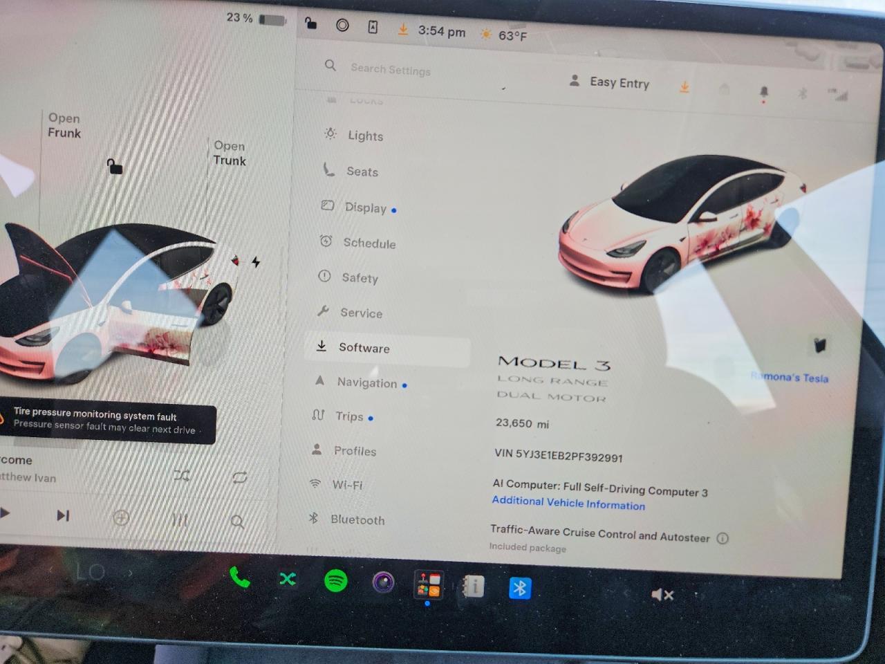 2023 TESLA MODEL 3