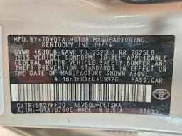 2015 TOYOTA CAMRY