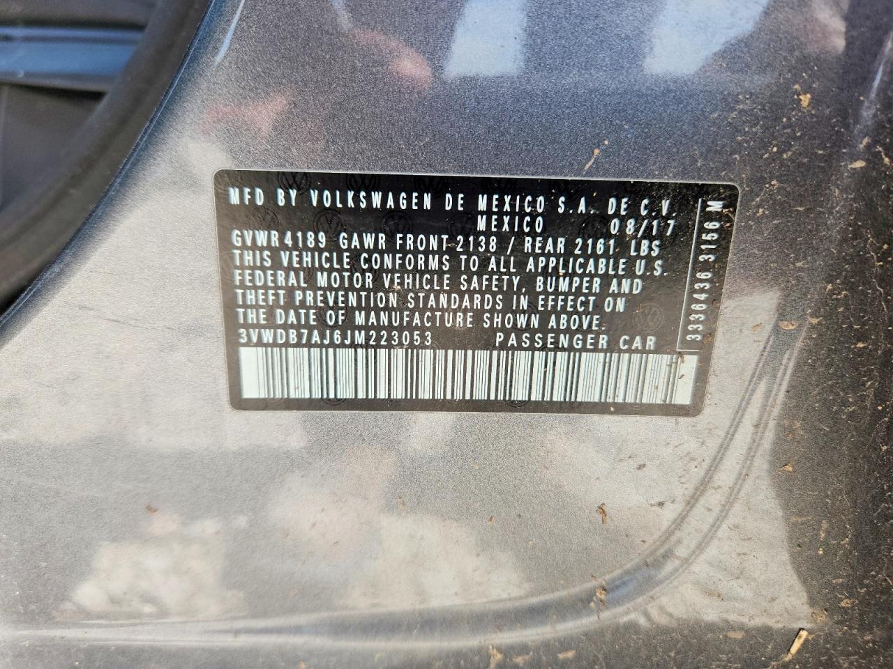 2018 VOLKSWAGEN JETTA
