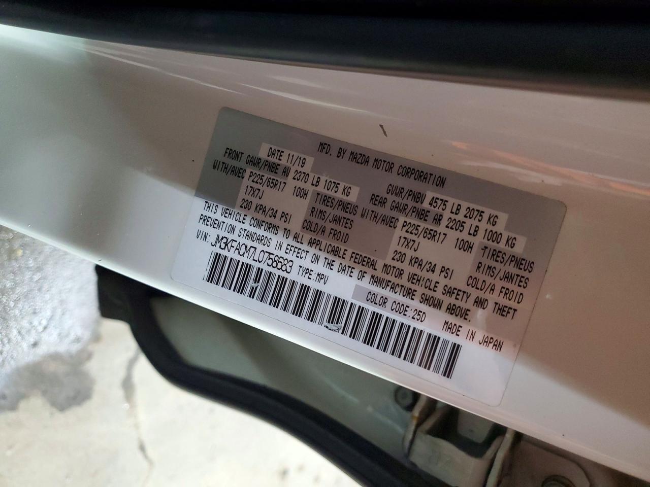 2020 MAZDA CX-5